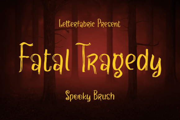 Fatal Tragedy Font - Featured Image