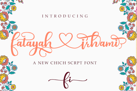 Fatayah Irhami Font - Featured Image