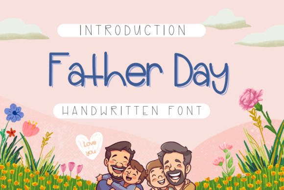 Father Day Font - Featured Image
