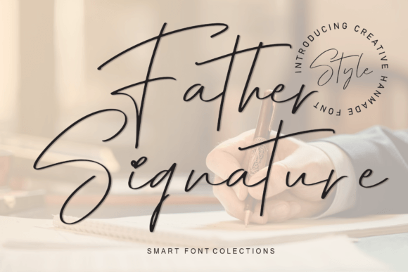 Father Signature Font - Featured Image