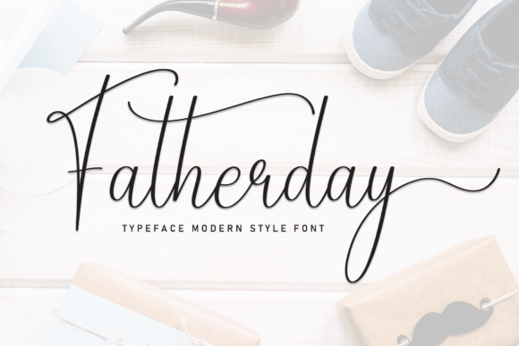 Fatherday Font - Featured Image