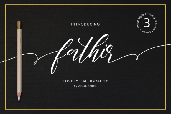 Fathir Font - Featured Image