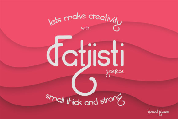 Fatjisti Font - Featured Image