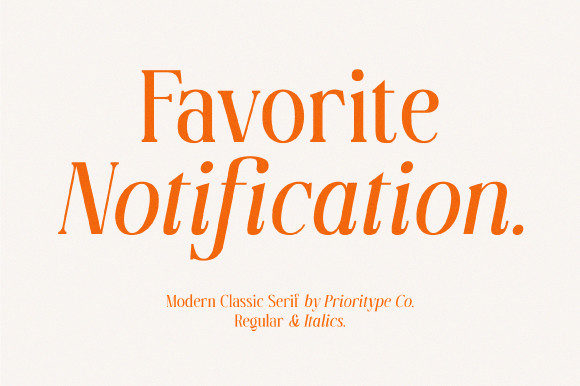 Favorite Notification Font - Featured Image