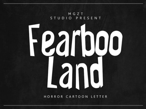 Fearboo Land Font - Featured Image