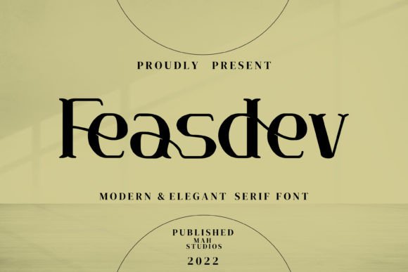Feasdev Font - Featured Image