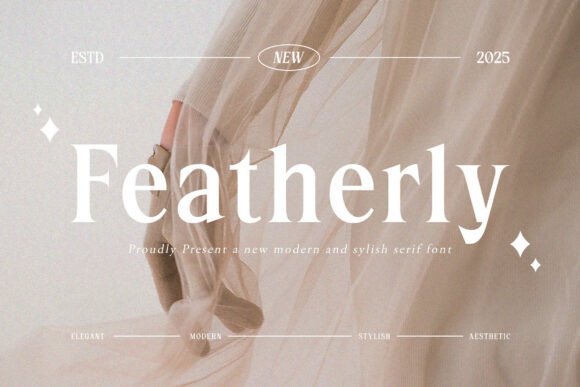 Featherly Font - Featured Image