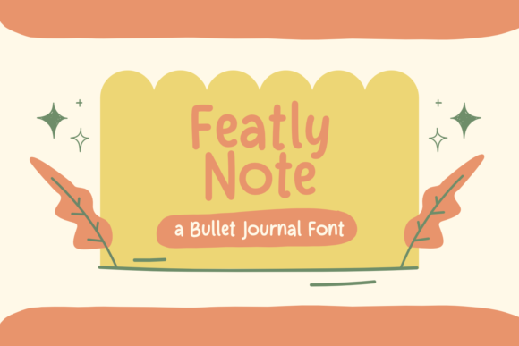 Featly Note Font - Featured Image