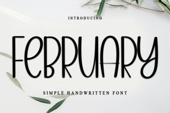 February Font - Featured Image
