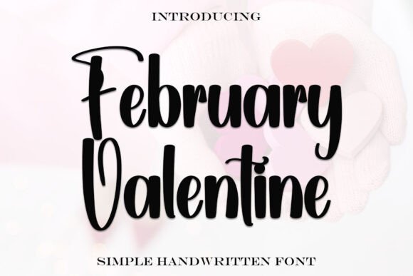 February Valentine Font - Featured Image