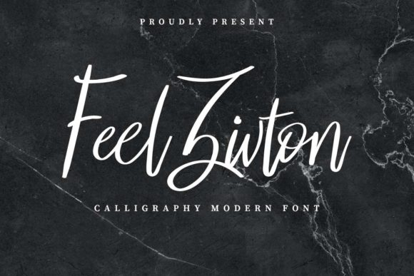 Feel Zivton Font - Featured Image