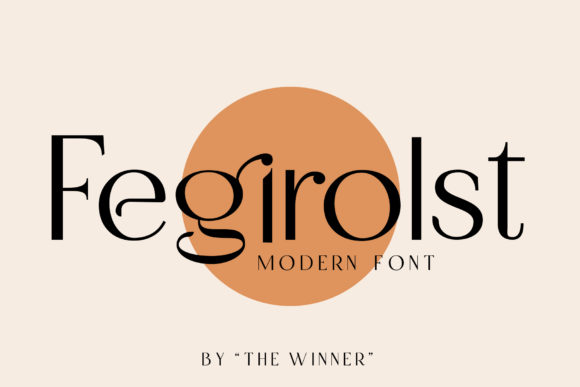 Fegirolst Font - Featured Image