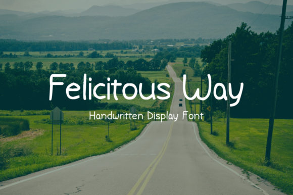 Felicitous Way Font - Featured Image