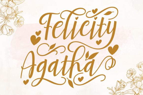 Felicity Agatha Font - Featured Image