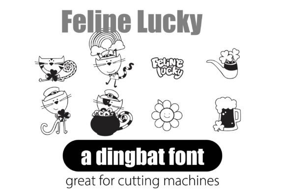 Feline Lucky Font - Featured Image