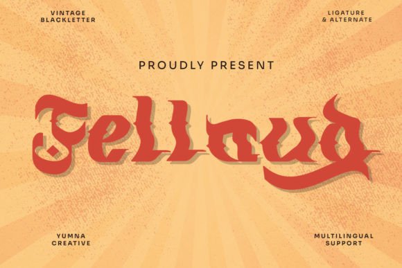 Fellaud Font - Featured Image