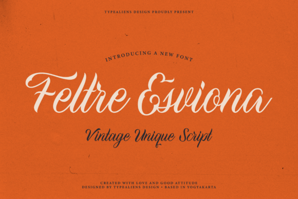 Feltre Esviona Font - Featured Image