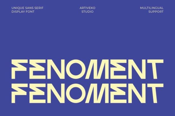 Fenoment Font - Featured Image