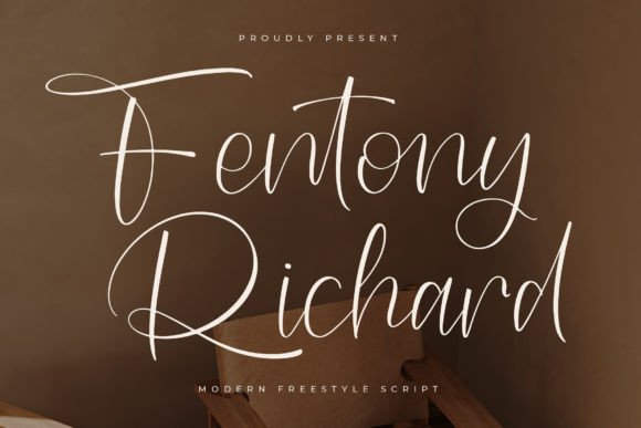 Fentony Richard Font - Featured Image