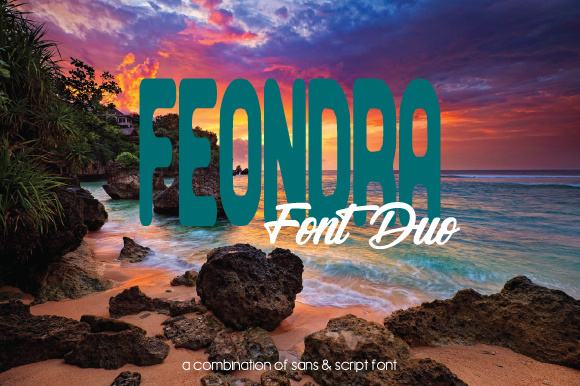 Feondra Duo Font - Featured Image