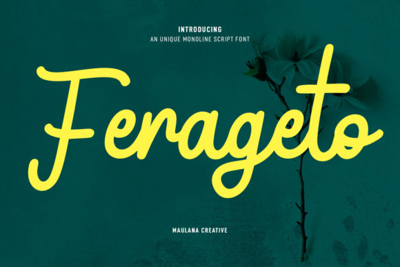 Ferageto Font - Featured Image