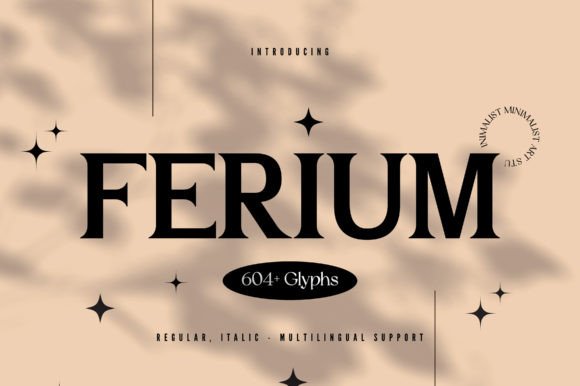 Ferium Font - Featured Image