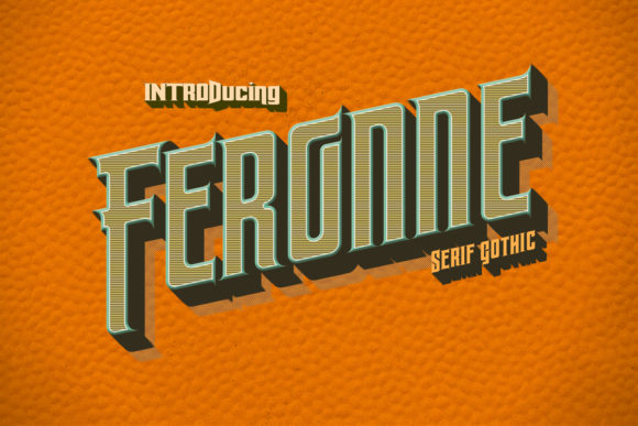 Feronne Family Font - Featured Image