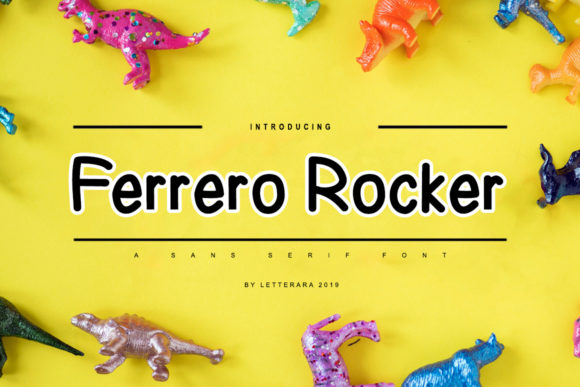 Ferrero Rocker Family Font - Featured Image