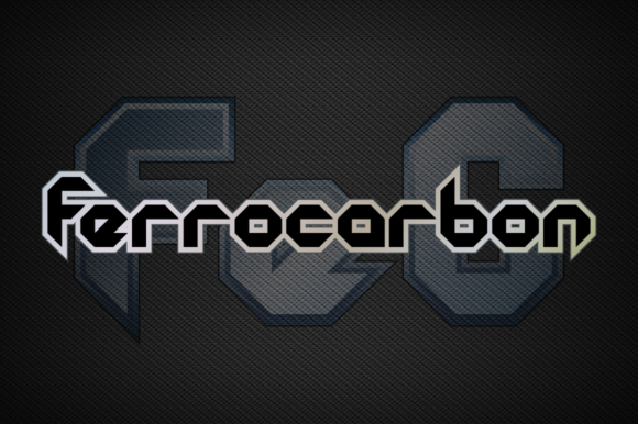 Ferrocarbon Family Font - Featured Image