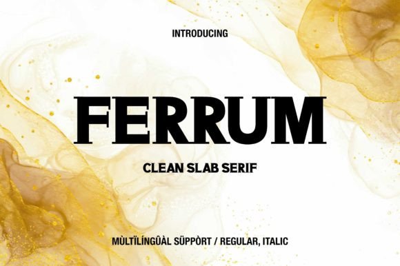 Ferrum Font - Featured Image
