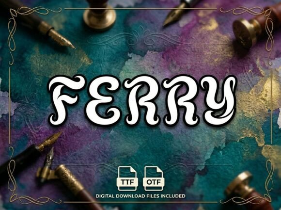 Ferry Font - Featured Image