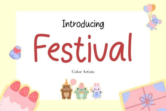 Festival Font - Featured Image