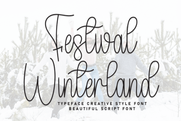 Festival Winterland Font - Featured Image