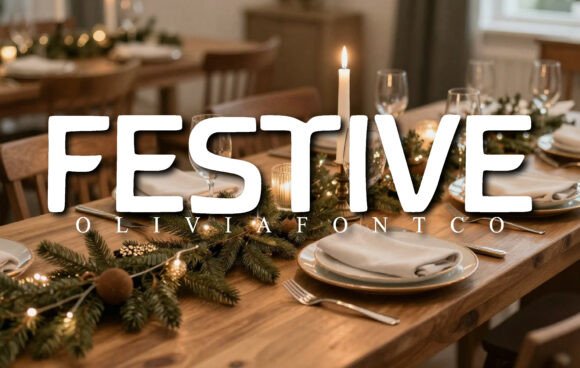 Festive Font - Featured Image