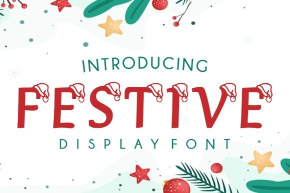 Festive Font - Featured Image