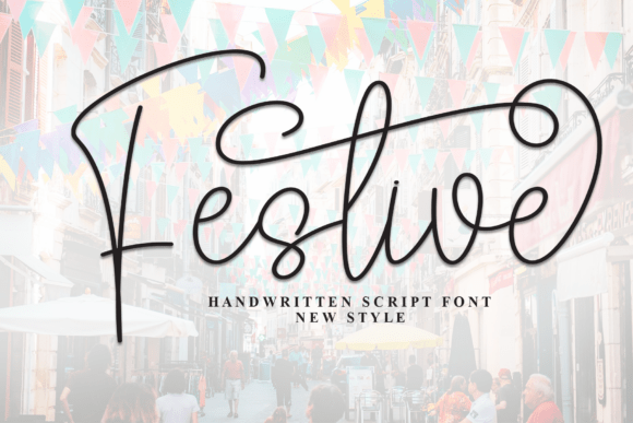 Festive Font - Featured Image