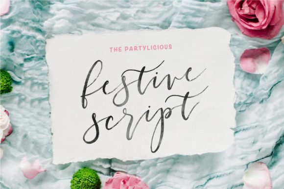 Festive Font - Featured Image