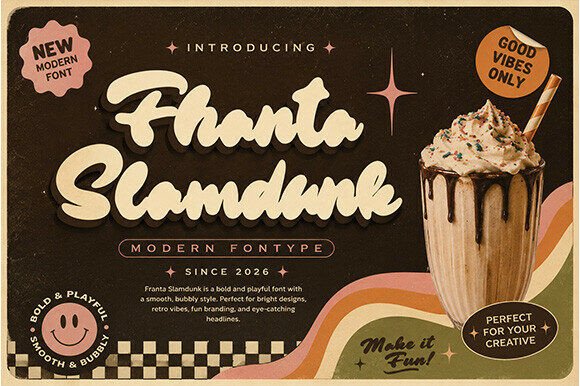 Fhanta Slamdunk Font - Featured Image