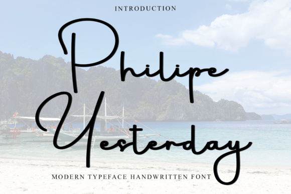 Fhilipe Yesterday Font - Featured Image