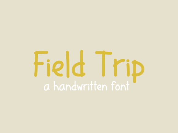 Field Trip Font - Featured Image