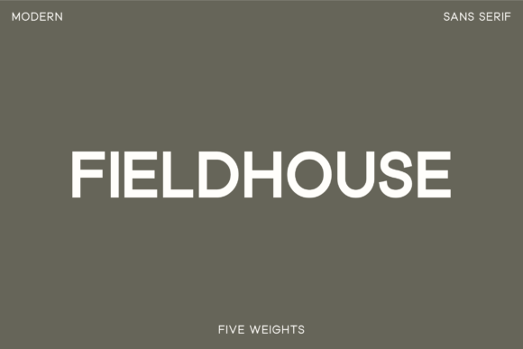 Fieldhouse Font - Featured Image