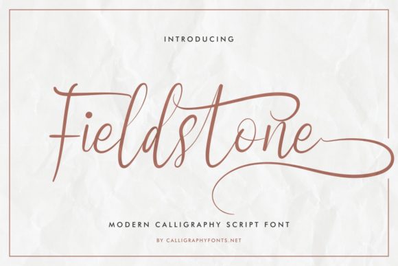 Fieldstone Font - Featured Image