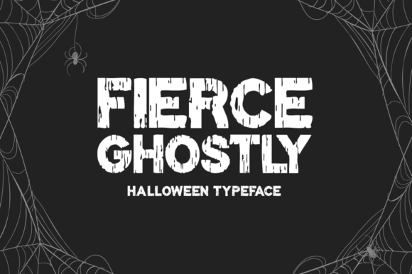 Fierce Ghostly Font - Featured Image