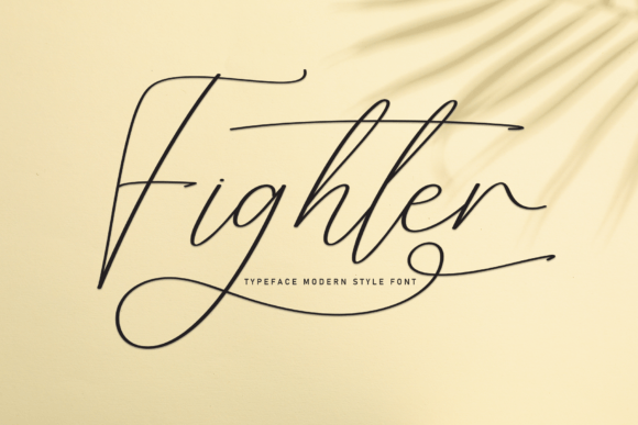 Fighter Font - Featured Image