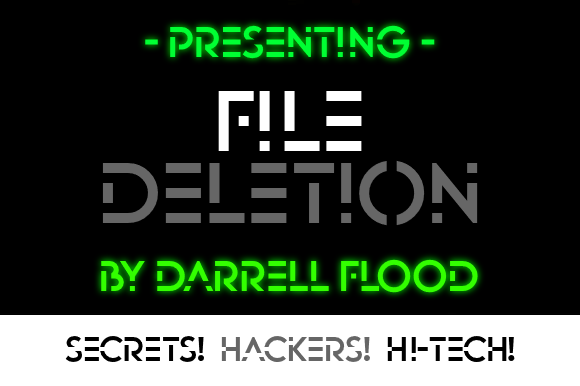 File Deletion Font - Featured Image