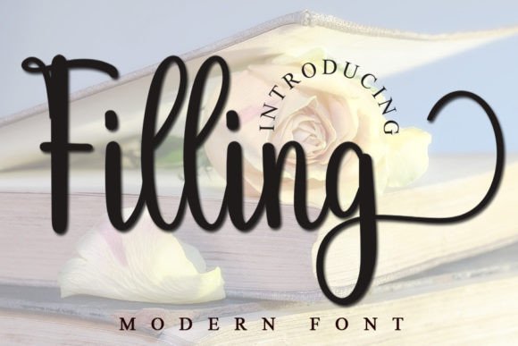 Filling Font - Featured Image