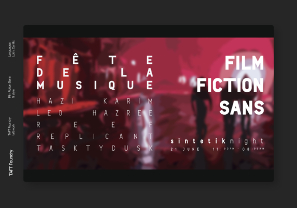 Film Fiction Font - Featured Image