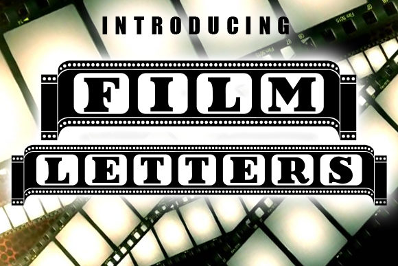 Film Letters Font - Featured Image