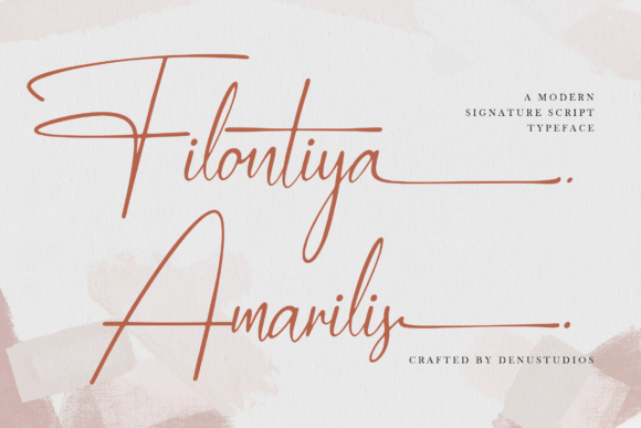 Filontiya Amarilis Font - Featured Image