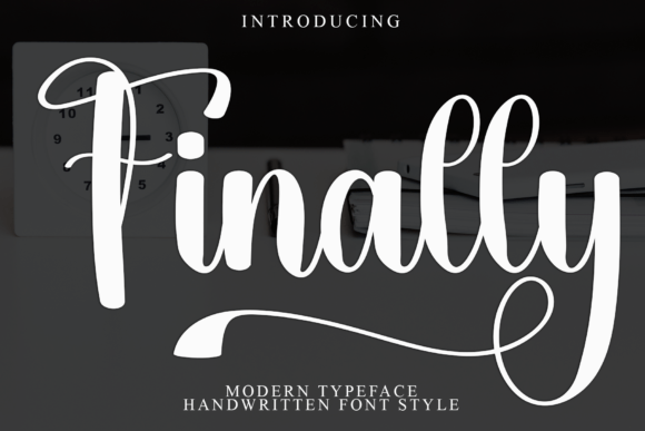Finally Font - Featured Image